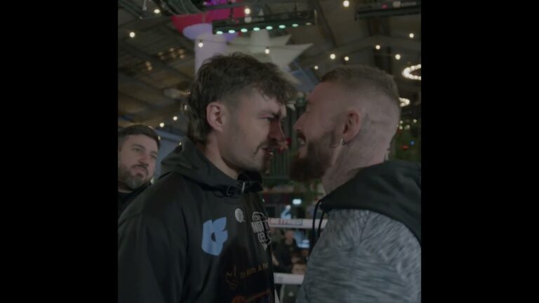 Tyrone McKenna & Lewis Crocker CLASH At Public Workout 😲