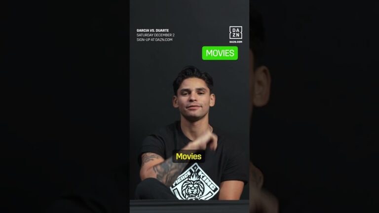 Does Ryan Garcia Pick KSI or Jake Paul? 👀 #shorts