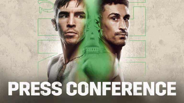 MICHAEL CONLAN VS. JORDAN GILL PRESS CONFERENCE LIVESTREAM