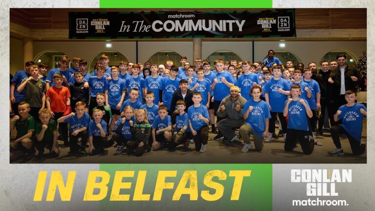 Matchroom In The Community: St Comgallâ€™s Centre, Belfast