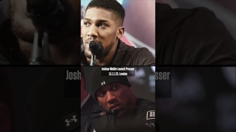 Then & Now: Anthony Joshua 🔞 Jarrell Miller