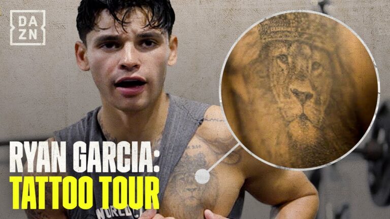 "It's Like Conquering The Devil" – Tattoo Tours With Ryan Garcia