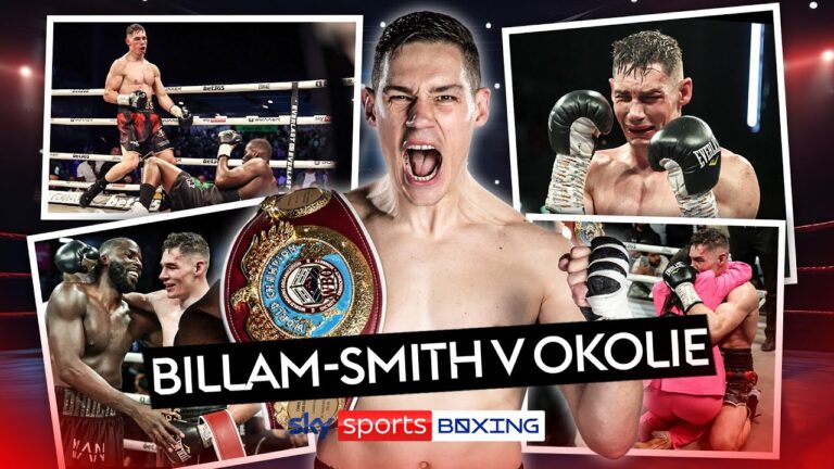 Chris Billam-Smith rewatches his World Title victory against Lawrence Okolie 🏆 👏
