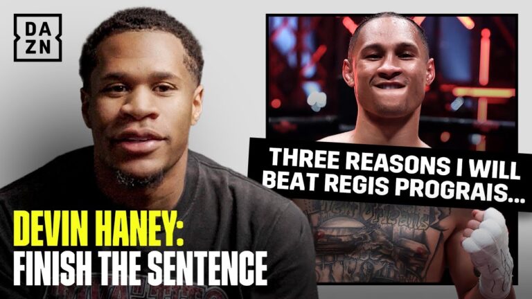"Boxing Has Taught Me Everything" – Finish The Sentence With Devin Haney