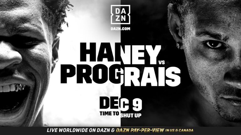 Watch Haney vs. Prograis live on DAZN PPV and DAZN.com