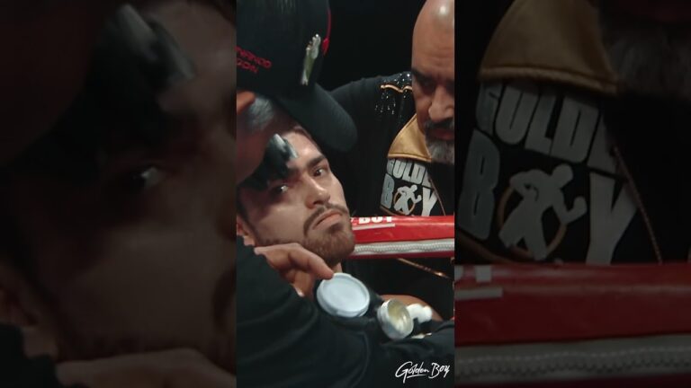 RINGSIDE POINT OF VIEW! #GarciaDuarte #ryangarcia #kingryan #goldenboy #boxing