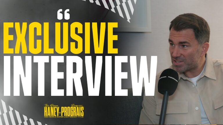 Eddie Hearn Talks Haney Vs Prograis, PBC On Amazon Prime, Benn & More