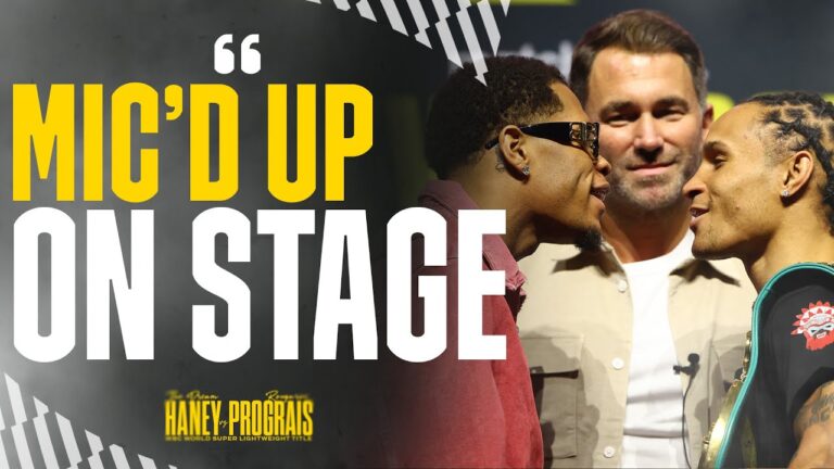 MIC'D UP FACE OFF 🔊 Devin Haney vs Regis Prograis
