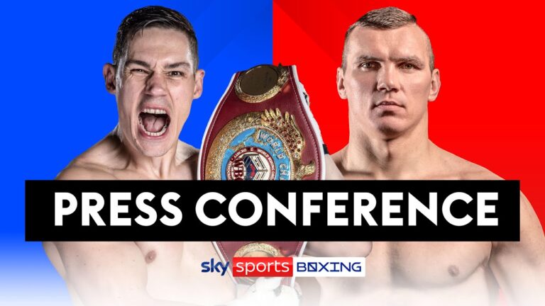 BILLAM-SMITH V MASTERNAK! 🍒 | Live Press Conference | Bournemouth Fight Night