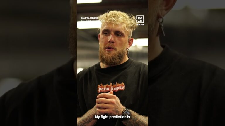 Jake Paul Makes Haney vs. Prograis Fight Prediction 😲 #shorts