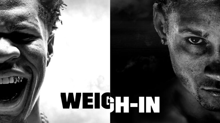 DEVIN HANEY VS. REGIS PROGRAIS WEIGH IN LIVESTREAM