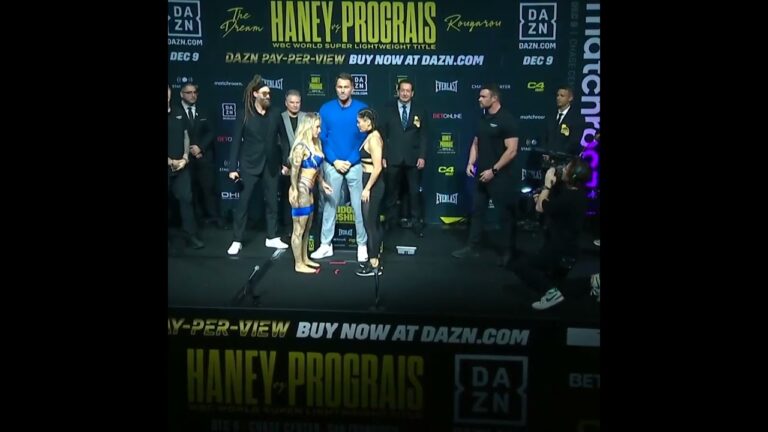 👀 Ebanie Bridges On Weight For Yoshida World Title Defence 💪