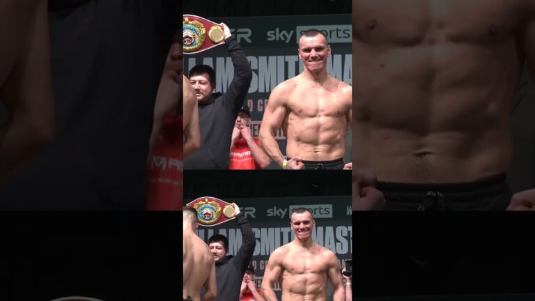 NO HANDSHAKE ❌ 🤝#BillamSmithMasternak #Boxing