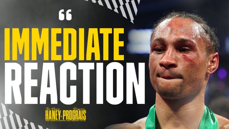 Regis Prograis Post Fight Press Conference After Devin Haney Defeat