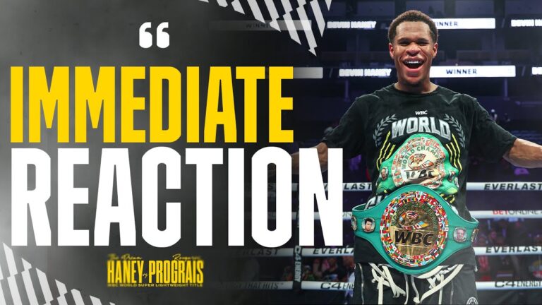 Devin Haney Post Fight Press Conference After Regis Prograis Win