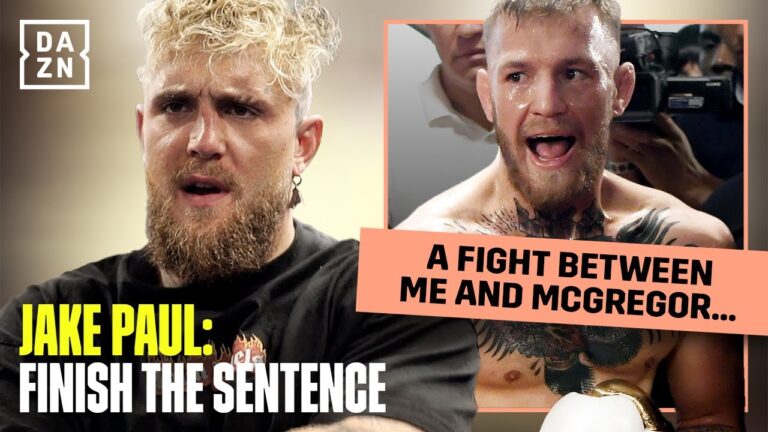 'I'm gonna beat McGregor's a**' Jake Paul: Finish the sentence