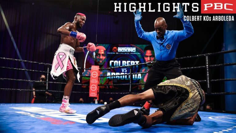 Chris Colbert KOs Jaime Arboleda in RD11 | PBC Fight Anniversary – December 12, 2020