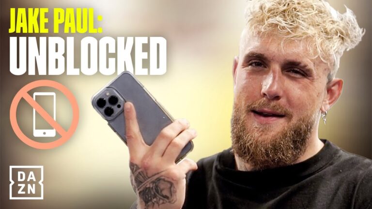 Jake Paul Gives A Tour Of His Phone