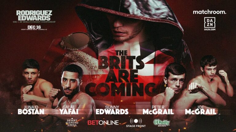 Flying The Flag🇬🇧 Edwards, Yafai, Bostan & McGrails Aim To Shine In 🇺🇸