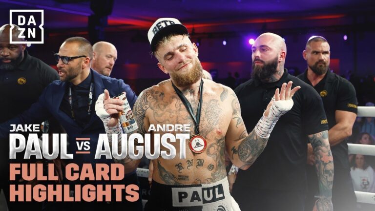 Full Card Highlights | Jake Paul vs. Andre August