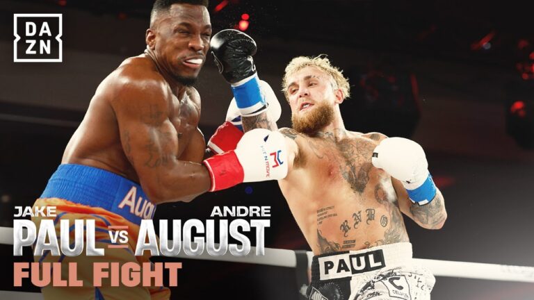 WHAT A KO | Jake Paul vs. Andre August Full Fight