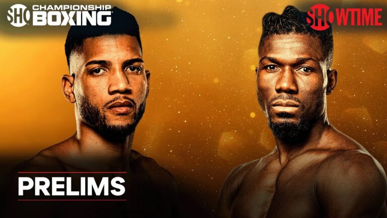 David Morrell Jr. vs. Sena Agbeko: Prelims | SHOWTIME CHAMPIONSHIP BOXING COUNTDOWN SHOW