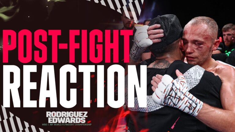 Bam Rodriguez, Sunny Edwards & Eddie Hearn React To Epic Fight