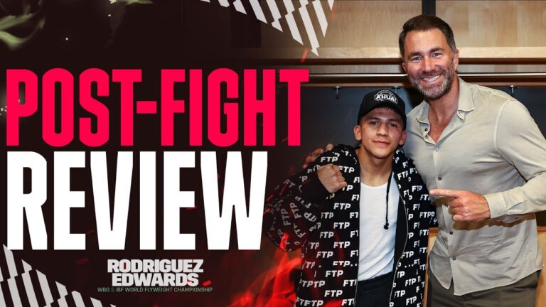 "Bam Rodriguez Is A P4P Great & Sunny Edwards Has The Heart Of A Lion!" – Eddie Hearn