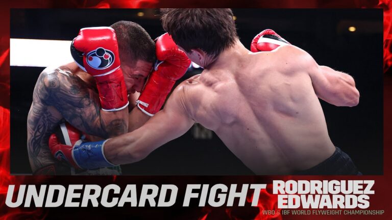 Joe McGrail vs Edgar Ortiz Jr: Full Fight (Rodrigez Vs Edwards Undercard)