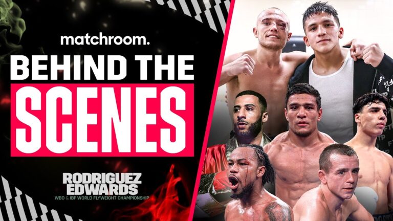 Jesse Bam Rodriguez Vs Sunny Edwards – Fight Night (Behind The Scenes)