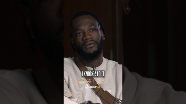 â€œI will KNOCK OUT Anthony Joshua!â€ – Deontay Wilder 👀💣