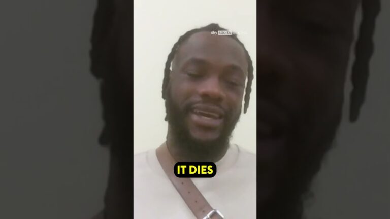 Deontay Wilder says Anthony Joshua fight is the  it's ever been 😱