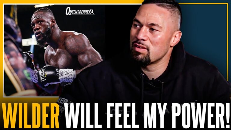 "Deontay Wilder will feel MY power." Parker's plan to line up fight with #JoshuaWallin winner 😮‍💨