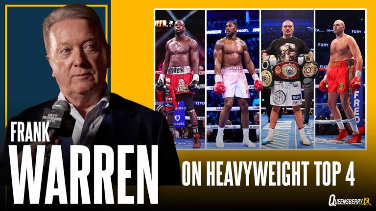 "Joshua & Wilder's chance to shine again!" Frank Warren REVEALS potential opportunities