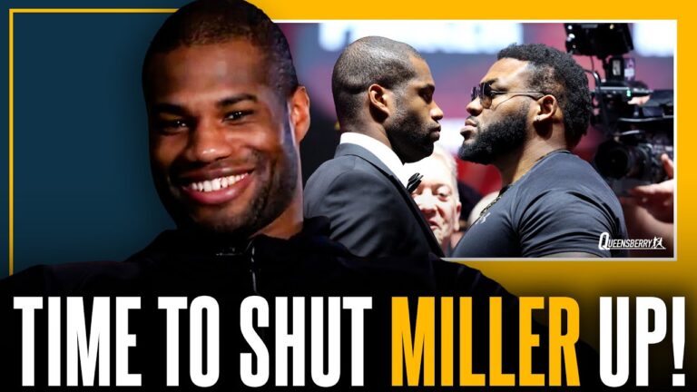 "Big Baby Food!" Daniel Dubois RIDICULES Jarrell Miller & vows to take his soul after Usyk pain 😮‍💨