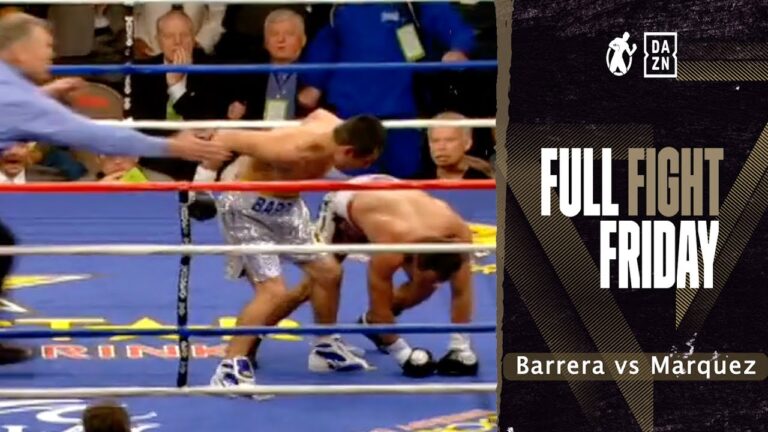 Full Fight | Marco Barrera vs Juan Manuel Marquez! Mexico vs Mexico Super Feather Title! ((FREE))