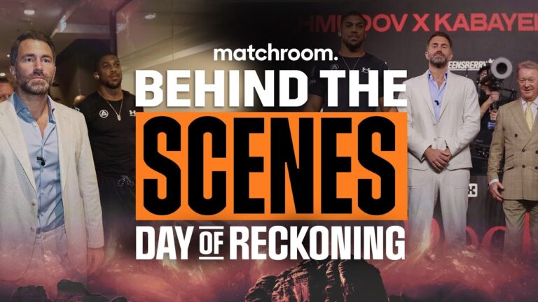 Eddie Hearn Mic'd Up ep2 🔊 Day Of Reckoning Presser: Joshua Vs Wallin