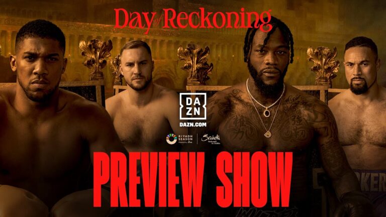 ANTHONY JOSHUA VS. OTTO WALLIN & DEONTAY WILDER VS. JOSEPH PARKER PREVIEW SHOW LIVESTREAM