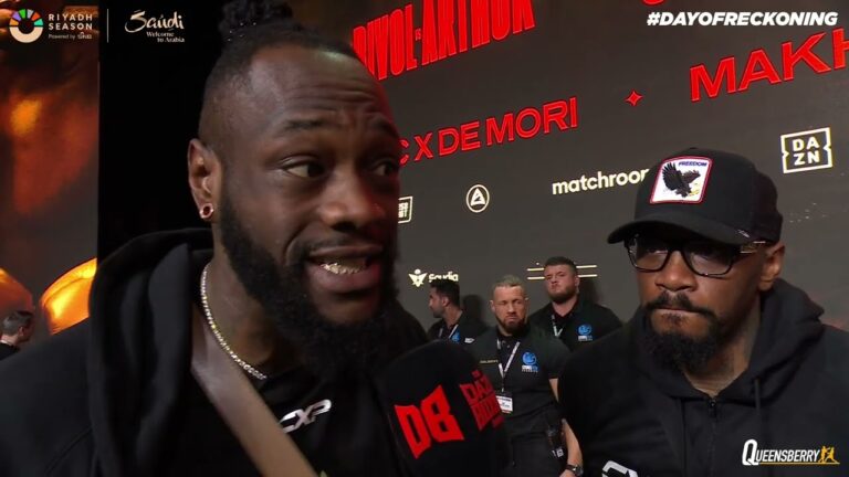 "I'm not going to disappoint. I will bring the PAIN" Deontay Wilder promises fireworks in Riyadh