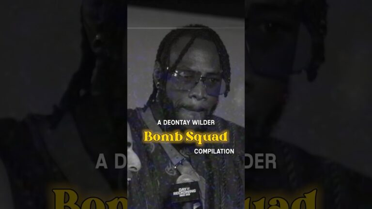 Take it away, Deontay Wilder! 💣 #Boxing