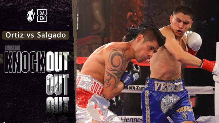 KO | Vergil Ortiz vs Juan Carlos Salgado! Young Ortiz Takes Out 2x Champion With Vicious Body Shot!
