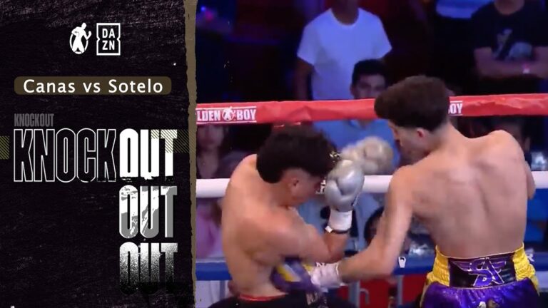 KO | Johnny Canas vs Hugo Sotelo! Sugarcane Cashes In First KO As A Professional!