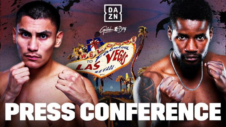 VERGIL ORTIZ JR. VS. FREDRICK LAWSON PRESS CONFERENCE LIVESTREAM