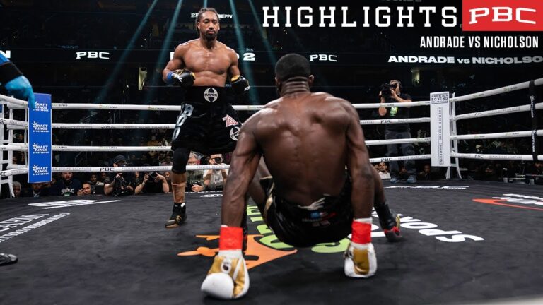 Andrade vs Nicholson HIGHLIGHTS: January 7, 2023 | PBC on Showtime PPV