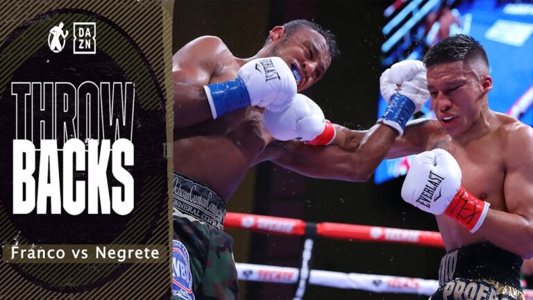 Throwback | Joshua Franco vs Oscar Negrete! Best Moments From The 3rd Fight Of This Fire Trilogy!🔥🔥