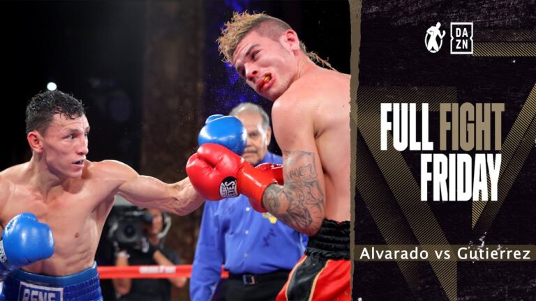 Full Fight | Rene Alvarado vs Roger Gutierrez 1! Alvarado Hands Gutierrez 1st Pro Loss! ((FREE))