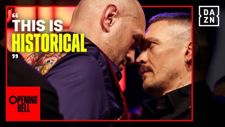 Tyson Fury vs. Oleksandr Usyk: "This Is Historic"