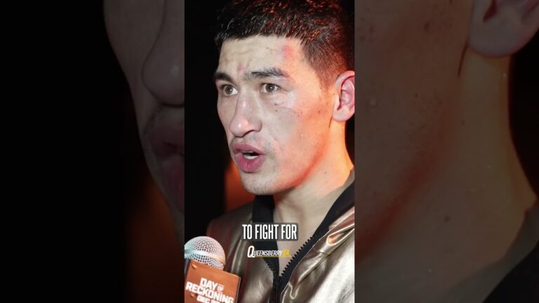 When Bivol threw down the gauntlet to Beterbiev for undisputed 🔥
