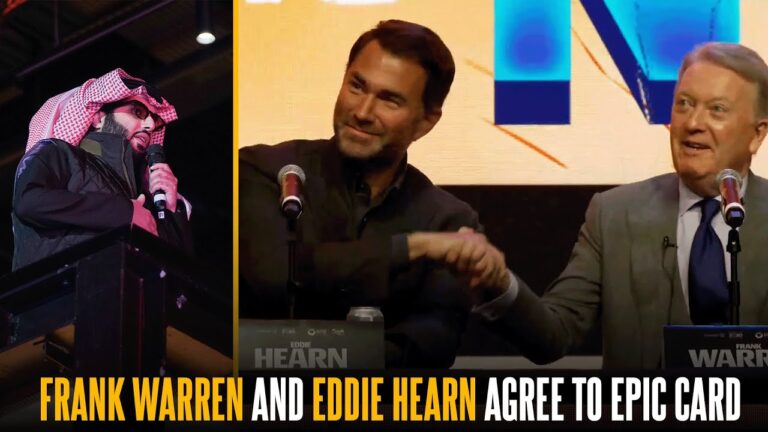 Frank Warren vs Eddie Hearn in ALL Fights agreed! Turki Alalshikh reveals extraordinary 2024 plans 🤝