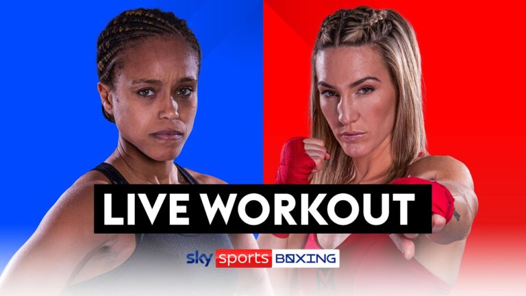 NATASHA JONAS VS MIKAELA MAYER! | LIVE WORKOUT 💪